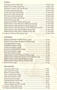 Baker By Chance menu 2