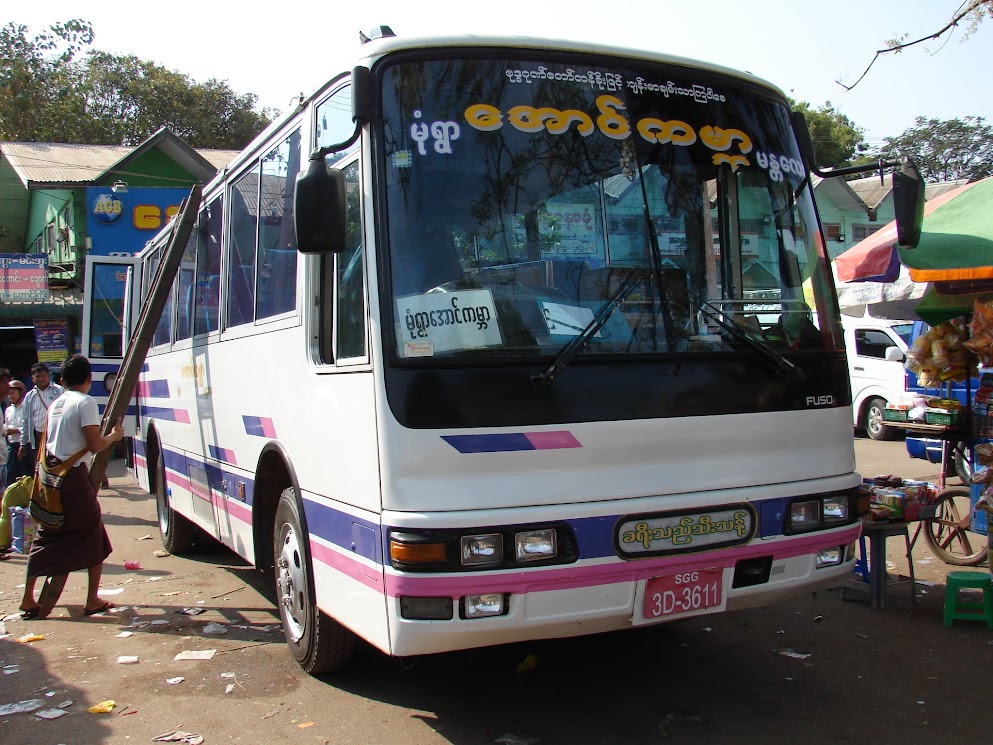 bus monywa - bagan