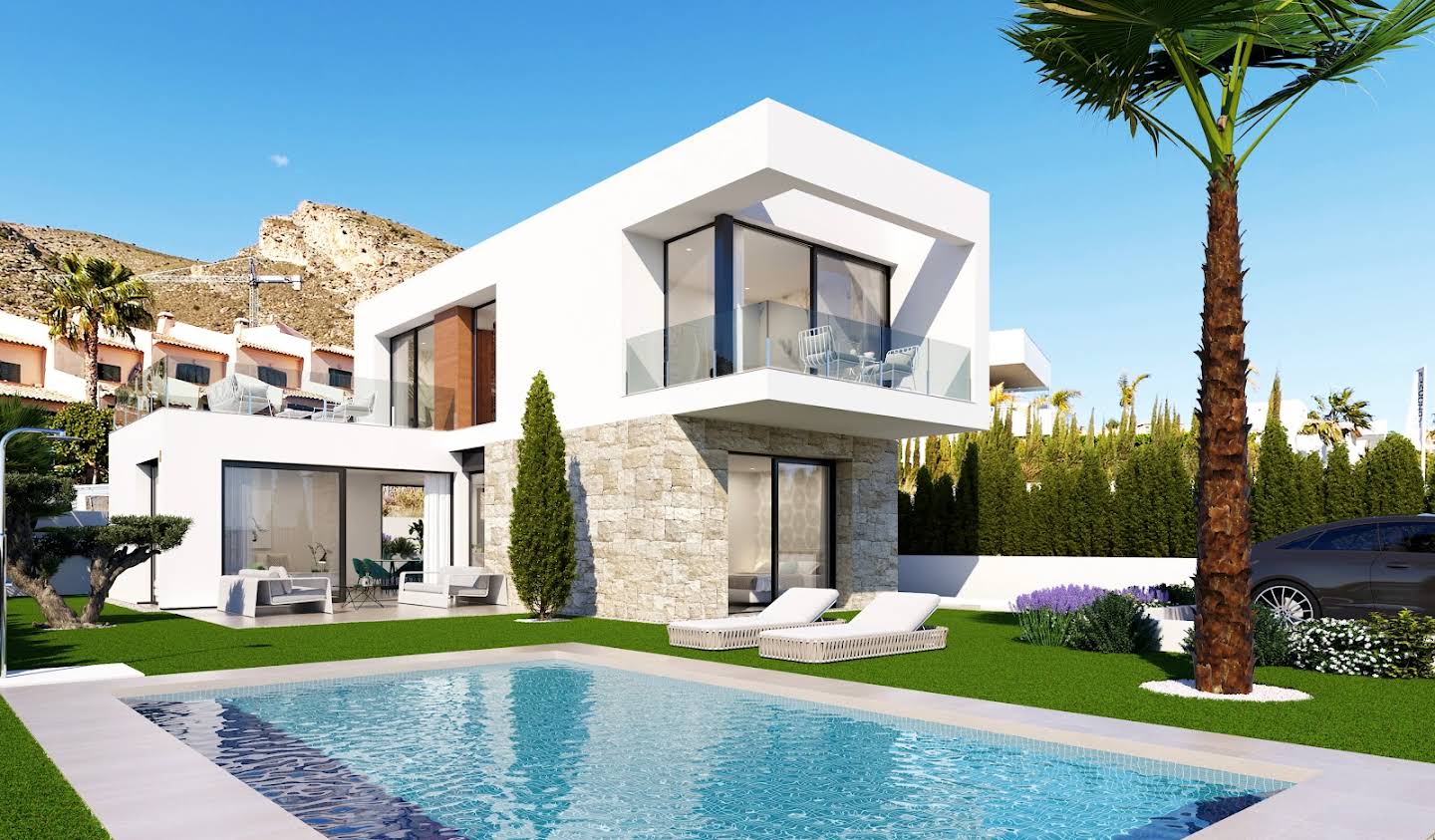 Villa with garden and terrace Finestrat