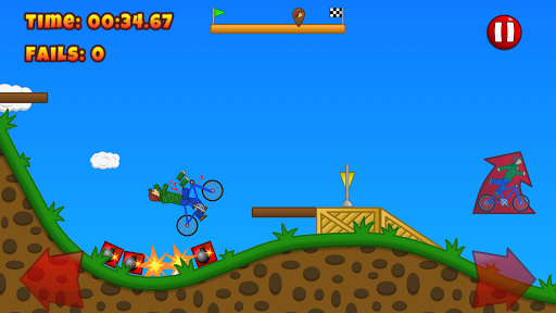 Beany Biker - Hill Climber screenshots 17