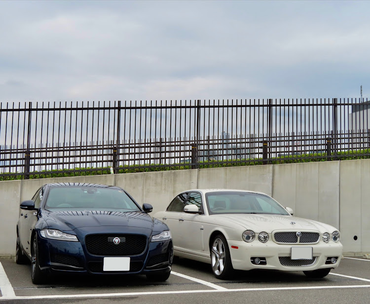 XFのJAGUAR XJ・X358・JAGUAR XF・東京にて・フォロワー様に感謝