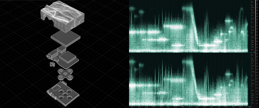 Open source NASA sound recordings that Tim and his team turned into audio and visual art.