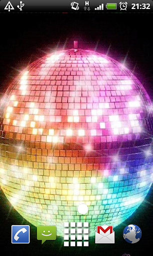 Rainbow Disco Ball LWP