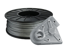 Silver PRO Series PLA Filament - 1.75mm (1kg)
