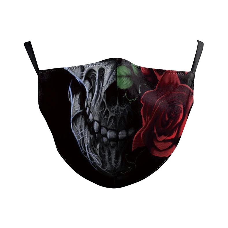 Masque de protection anti-poussière quotidien à impression numérique Wansheng