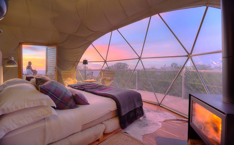 Asilia Highlands Lodge, Honeymoon dome.