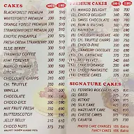 Baroda Bakers- Sunder Sweets menu 3