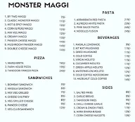 Monster Maggi menu 1