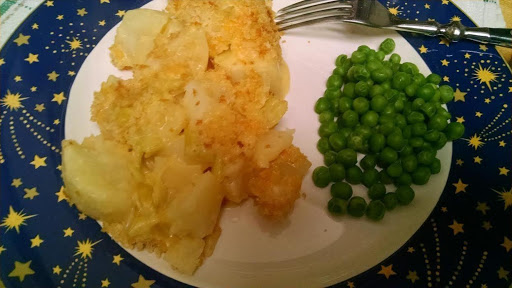 Creamy Potatoes and Leek Bake