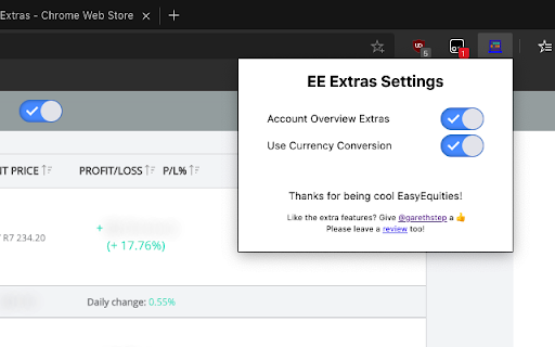 EE Extras