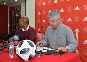 Ari Efstathiou (Ajax CEO) arrives at the Ajax Cape Town press conference at Ikamva on July 17, 2018 in Cape Town, South Africa. 