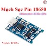 Mạch Sạc Pin Lithium - Li - Ion - 18650 Tp4056 Có Bảo Vệ Pin