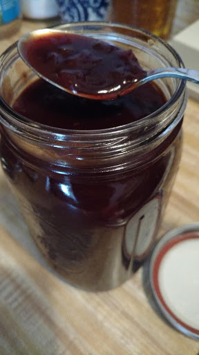 jen's drucken cherry bbq sauce