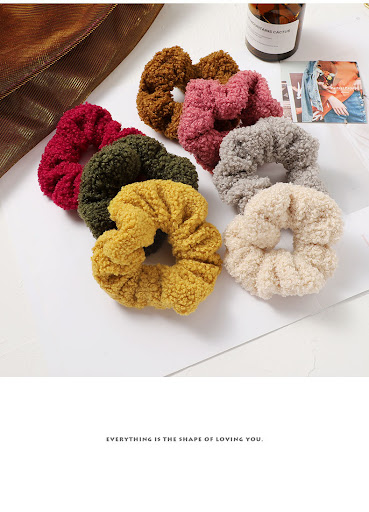 Title 4, Autumn and Winter Plush Large Intestine Hair Ri...