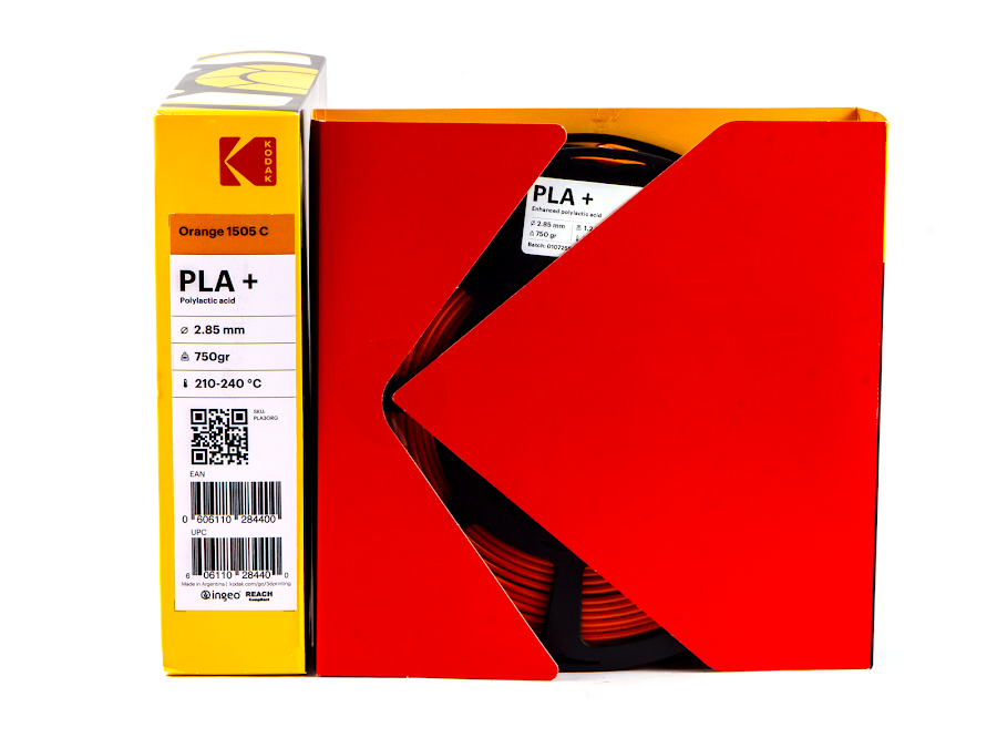 Kodak Orange PLA+ Filament - 2.85mm (0.75kg)