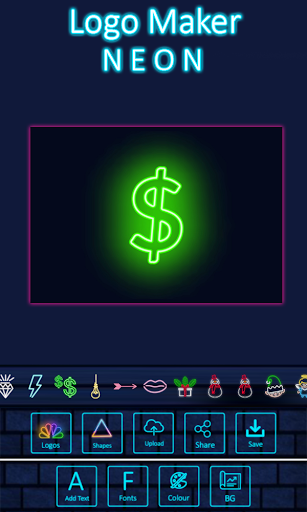 Neon Logo Maker - Logo Creator  Logo Designer