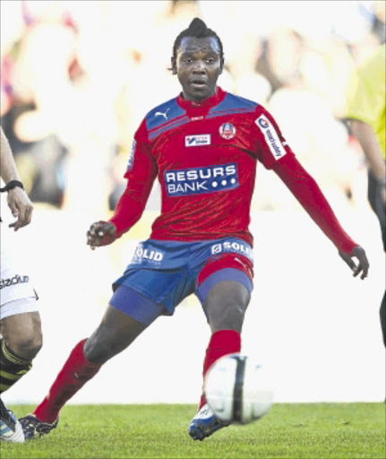 BIG TIME: May Mahlangu of Helsingborg, ready for the Champions League. Photo: Getty Images