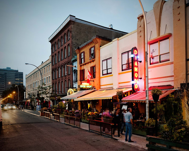  Argyle Street, the heart and soul of downtown Halifax, is the place to head for entertainment and nightlife. 