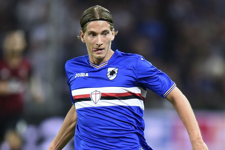 Serie A: Praet titulaire et vainqueur avec la Sampdoria