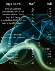 Ravi Momos menu 3