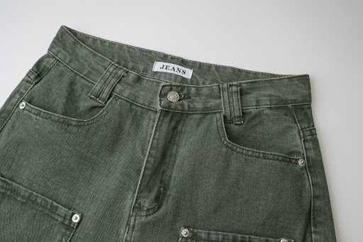 Title 8, Mens Vintage Loose Straight Jeans, relaxed fit...