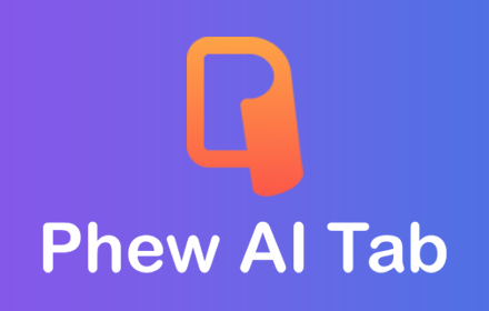 Phew AI Tab - AI Auto Group & Vertical Tabs small promo image