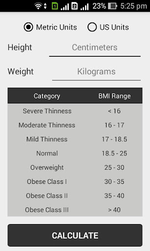 BMI Calculator