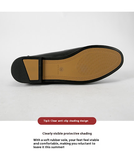 Title 8, New low heel British style leather shoes for wo...