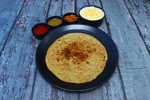 2 Gobi Paratha With Dahi And Pickle