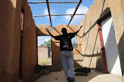 The house where Sphiwe Ndlovu lived with her children before it was burned down by Velly Ngondwe.