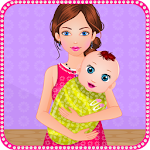 Sandra gives birth a baby Apk