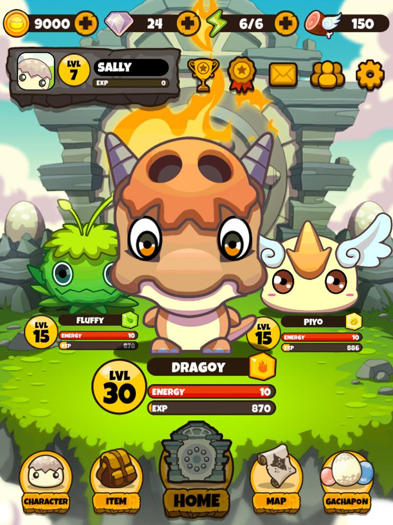Android application Tappymon - Hatch them All screenshort