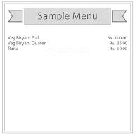 Shiv Veg Biryani menu 1