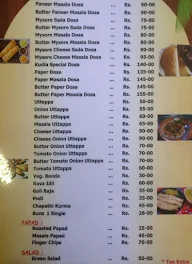 Kudla Veg Restaurant menu 2