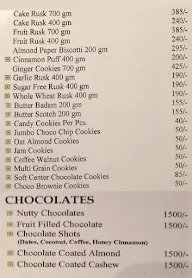 Anjlika Bakers & Confectioners menu 3