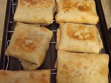 Baked Chicken Chimichangas