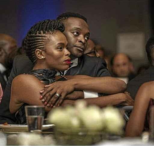 Former power couple Nkayi and Msengana.