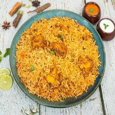 Special Chicken Boneless Brown Rice Biryani (650 Grams)