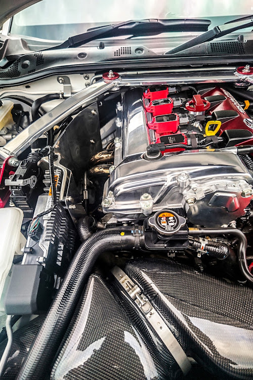 ロードスターRFのいつもいいね＆コメントありがとうございます・NDERC・祝318投稿・新緑と愛車　どこが⁉️に関するカスタム事例の投稿画像3枚目