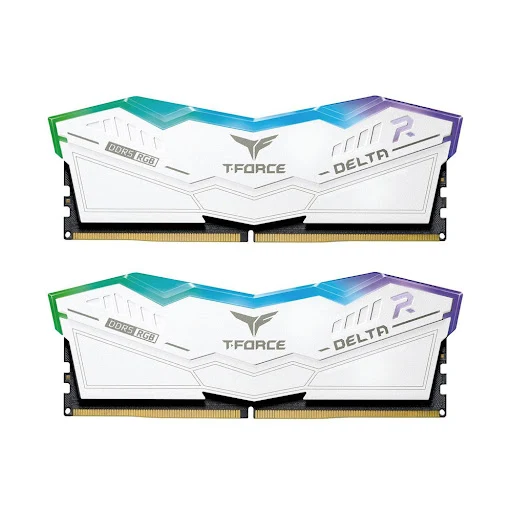 RAM desktop TEAM T-Force Delta White RGB (2 x 16GB) DDR5 5200MHz (FF4D532G5200HC40CDC01)