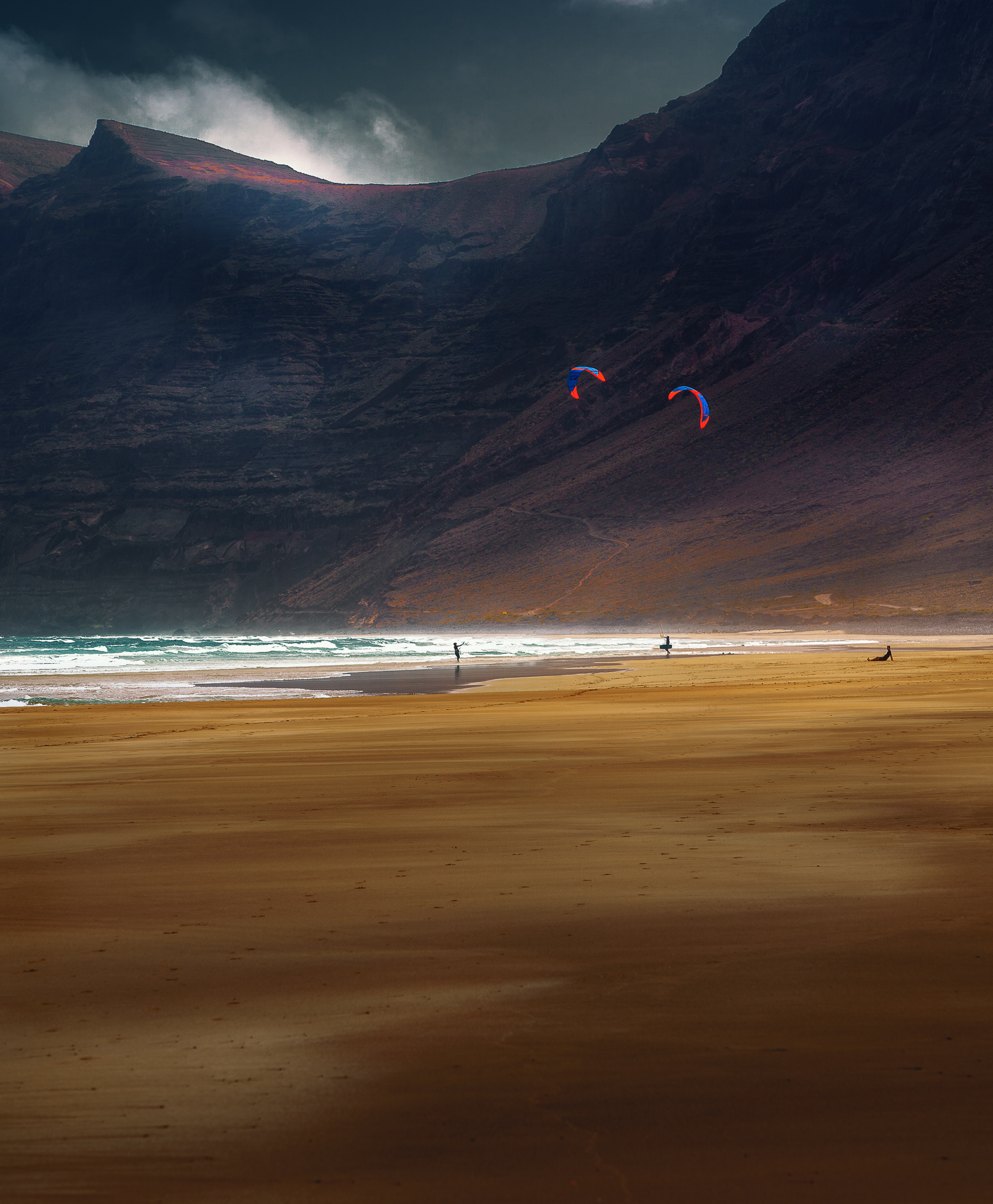 Di vento e di fuoco. Kitesurf a Lanzarote di alessandrobarnes