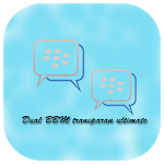 Cover Image of Descargar Dual BBM transparan background 1.0.0 APK