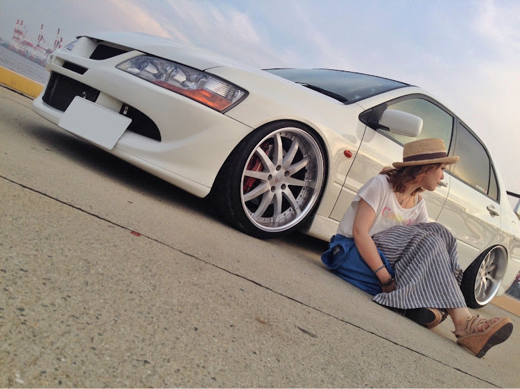 ランサーエボリューションのDIY・ドライブ・エムズガレージ・ツーショットに関するカスタム事例の投稿画像1枚目