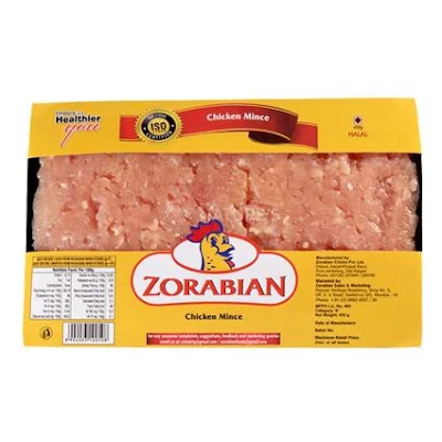 Zorabian Chicken Mince - 450 gm