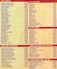 Hotel Annapoorna menu 2