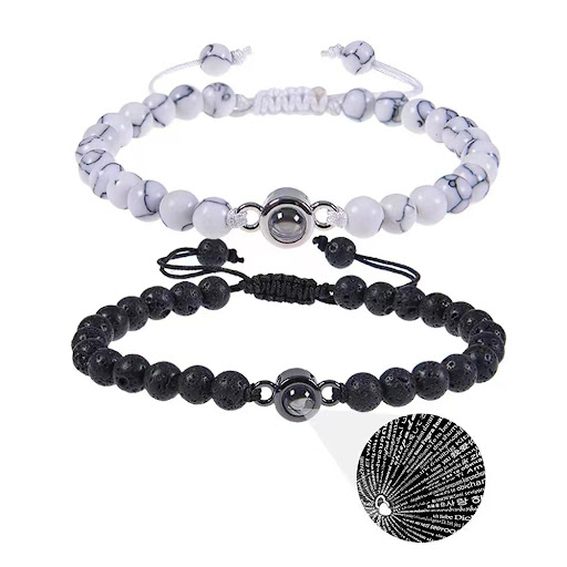 Title 12, Turquoise Bracelet with One Hundred Languages P...