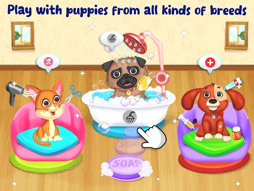 Screenshot Cute Pet Puppy Daycare Salon