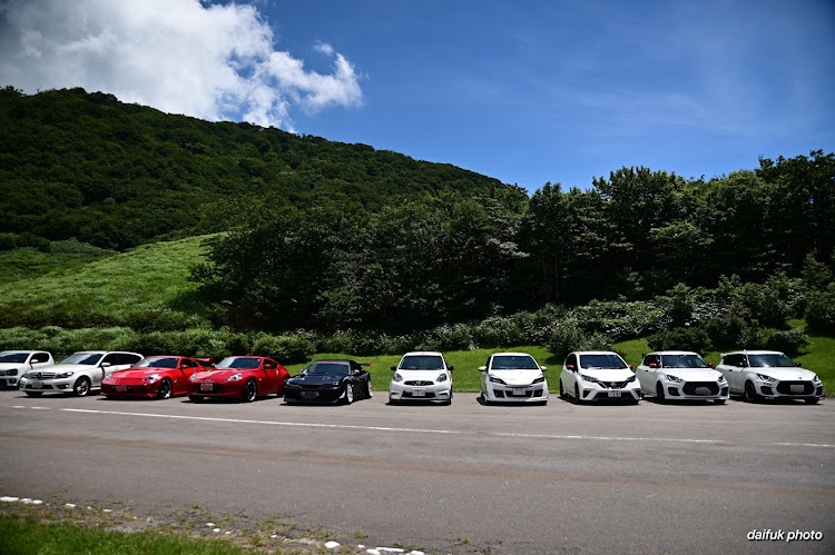 ヴィッツの岡山・🌽蒜山ツーリング・綺麗に撮って頂き感謝・最高のメンバー🙌に関するカスタム事例の投稿画像3枚目