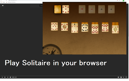 Solitaire pro Google Chrome ™