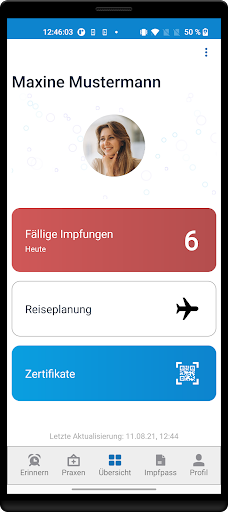 Screenshot ImpfPassDE